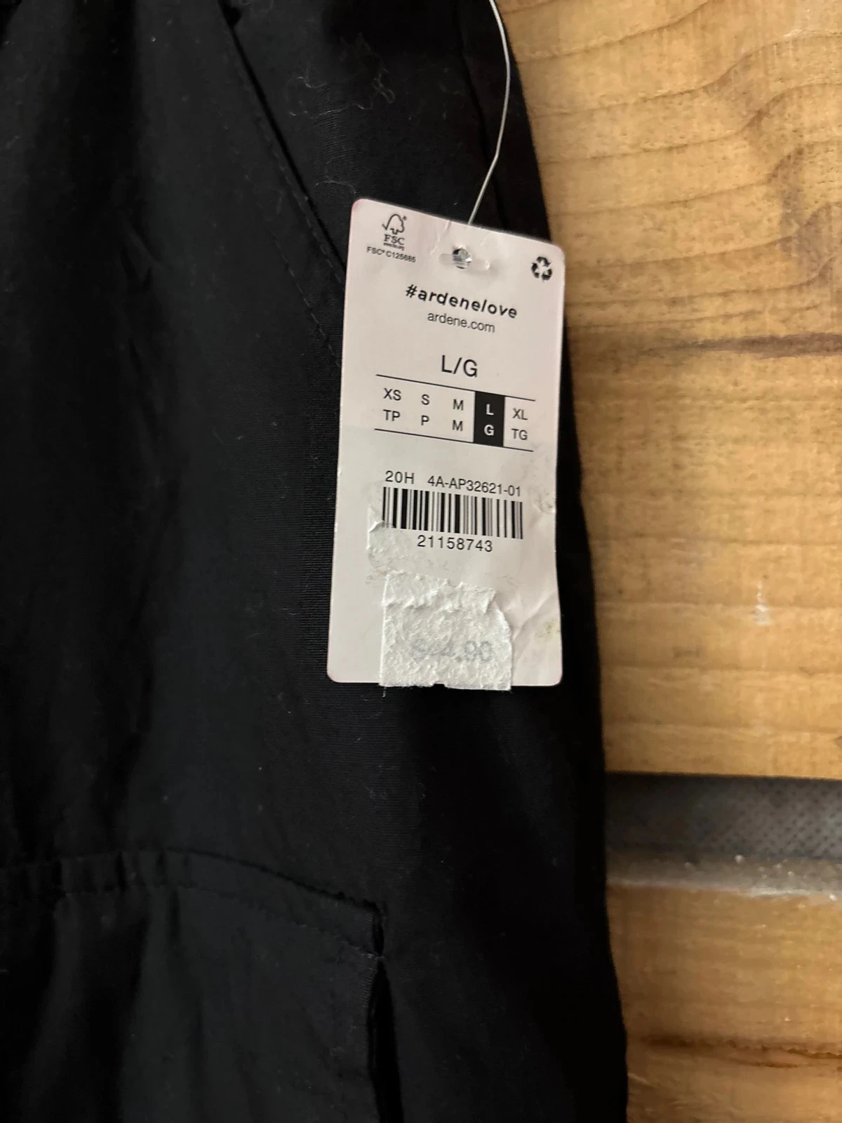 Zipped pocket black pants – photo 4